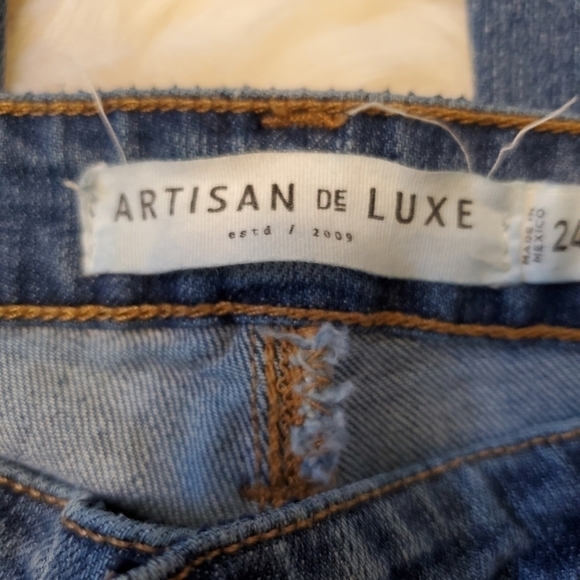 ARTISAN Deluxe Flare Denim Jeans sz 24 NWOT - Picture 4 of 6